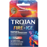 Trojan Fire and Ice Condoms (Hot & Cold Condom)